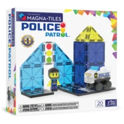 Magna-Tiles | Polizeistreife, 20 Stk.