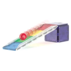 Magna-Tiles | Rail Racers Deluxe Kugelbahn, 90 Stk