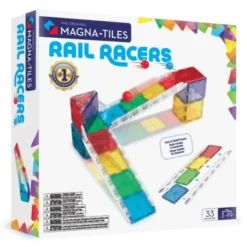 Magna-Tiles | Rail Racers Kugelbahn, 33 Stk.