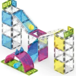 Magna-Tiles | Rail Racers Max Kugelbahn, 80 Stk.