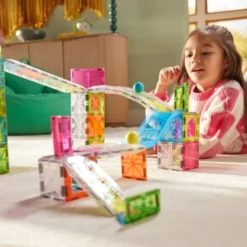 Magna-Tiles | Rail Racers Max Kugelbahn, 80 Stk.