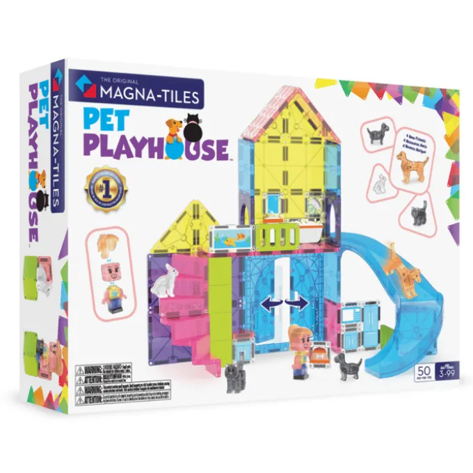 Magna-Tiles | Schlaraffenland der Tiere, 50 Stk.