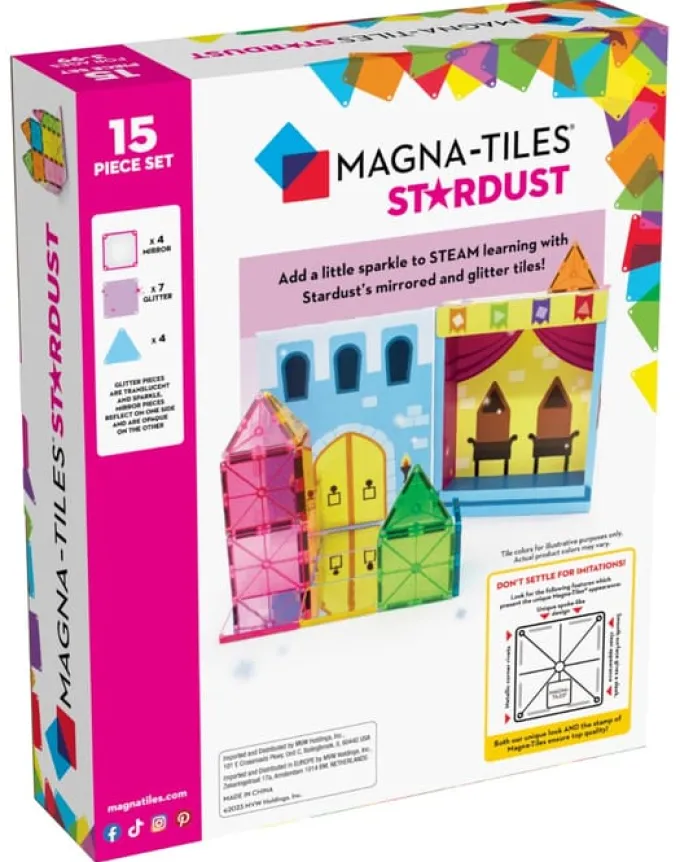 Magna-Tiles Sternenstaub - 15 Stk.