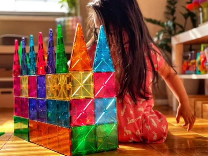 Magna-Tiles Transparent - 100 Stk.