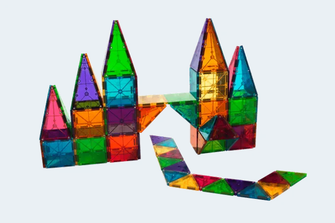 Magna-Tiles Transparent - 100 Stk.