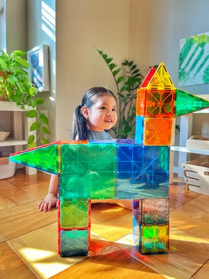 Magna-Tiles Transparent - 100 Stk.