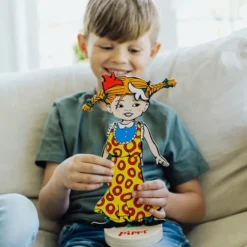 Magnetische Anziehpuppe - Pippi Langstrumpf