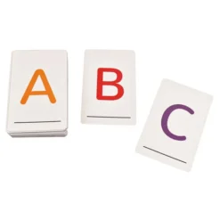 Magnetische Buchstabenkarten, 65 Stk.