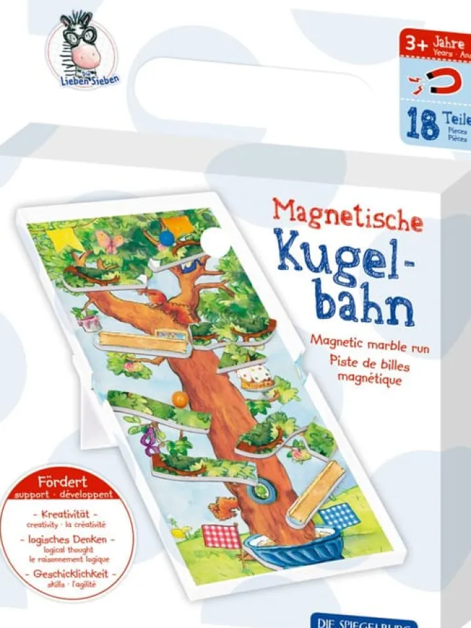 Magnetische Kugelbahn - Die lieben Sieben