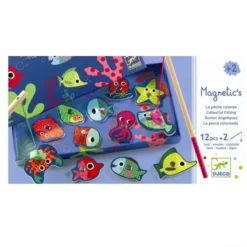 Magnetisches Angelspiel – Bunte Fische