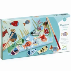 Magnetisches Angelspiel – Gemusterte Fische