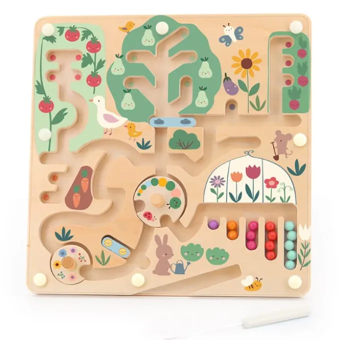 Magnetisches Labyrinth – Gartenleben