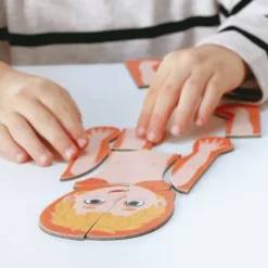 Magnetisches Puzzle - Der menschliche Körper