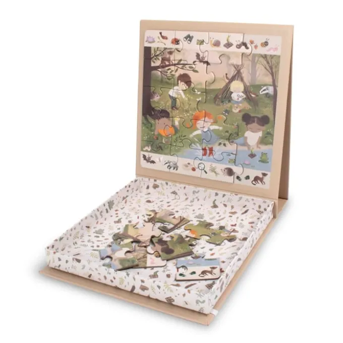 Magnetisches Puzzle "Waldabenteuer", 20tlg.