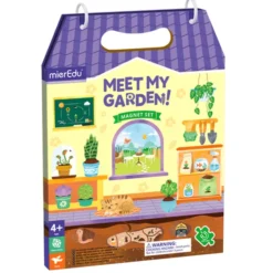 Magnetisches Spielset - Im Garten