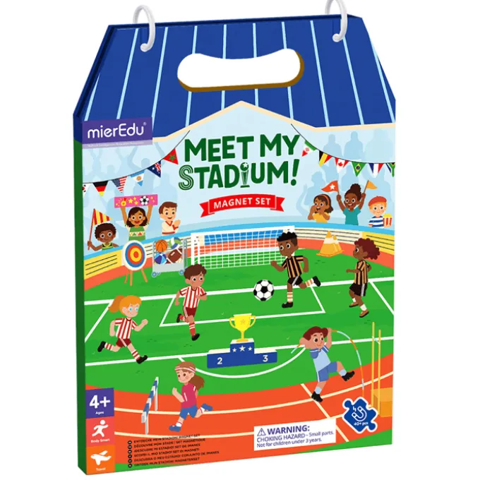 Magnetisches Spielset - Im Stadion