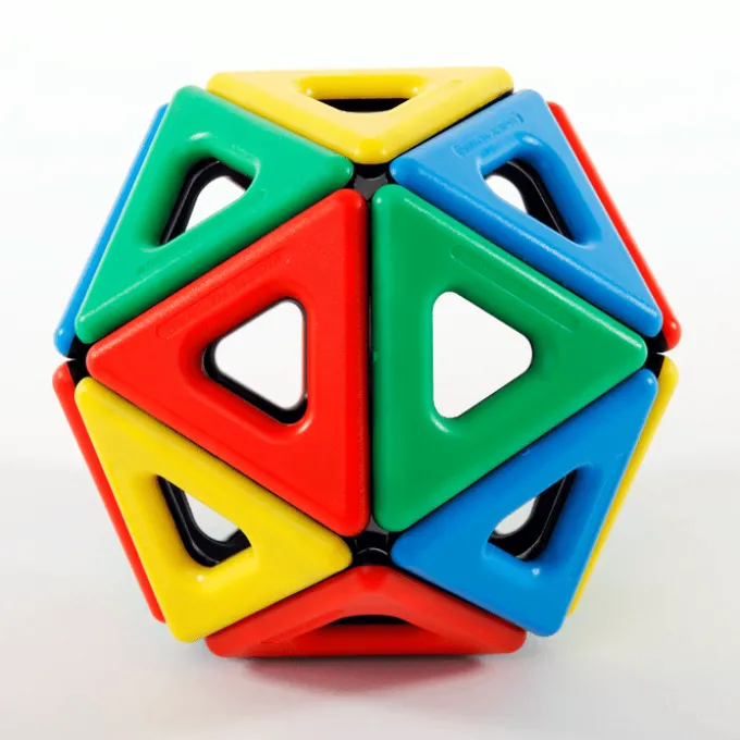 MAG Polydron Klassenset - 96 Teile