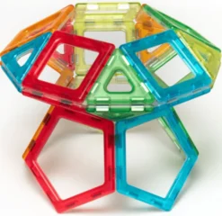 MAG Polydron - Transparent - 100 Teile