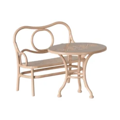 Maileg - Café-Set, Maus, Groß - Blassrosa