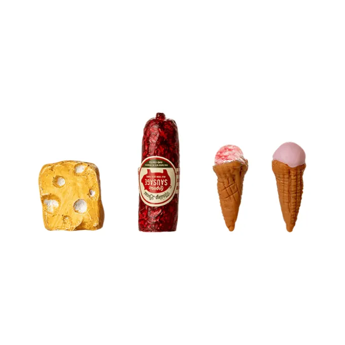 Maileg - Kühlschrank, Maus - Creme