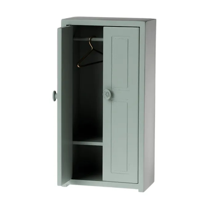Maileg - Kleiderschrank, Maus -Hellblau