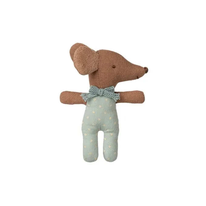 Maileg - Schläfrige Babymaus in Matchbox - Blau