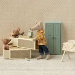 Maileg - Schläfrige Babymaus in Matchbox - Blau