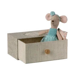 Maileg - Tanzmaus, Kleine Schwester mit Tagebett