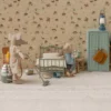 Maileg - Vintage Einzelbett, Maus - Mint