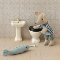 Maileg - Waschbecken, Maus - Creme