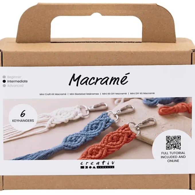 Makramee Kit Mini - Schlüsselringe