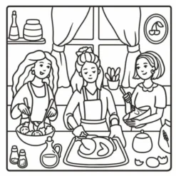 Malbuch – Bestie Moments