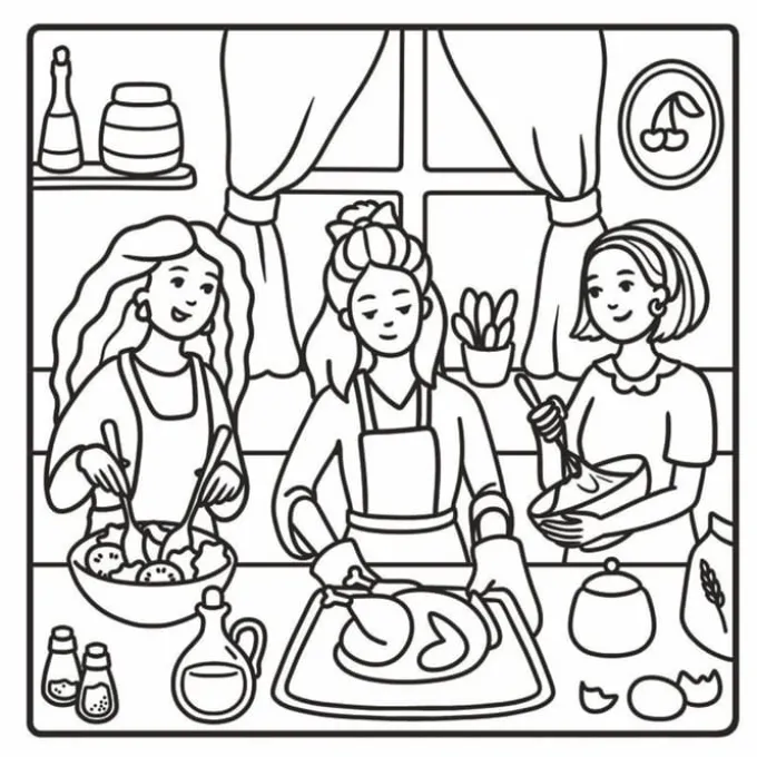 Malbuch – Bestie Moments