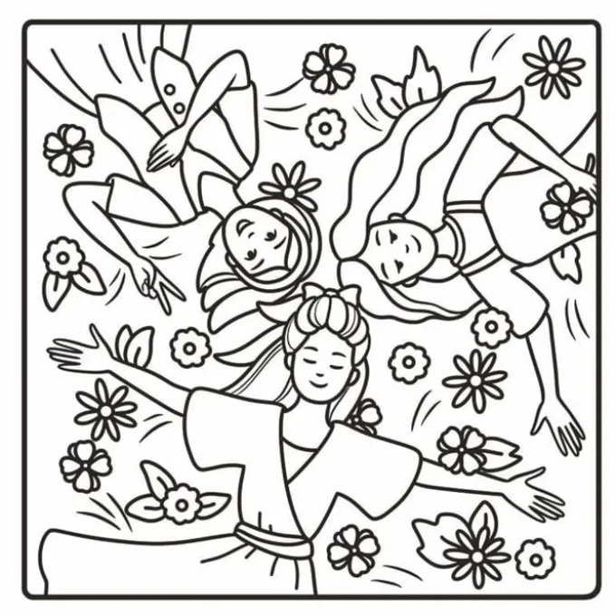 Malbuch – Bestie Moments