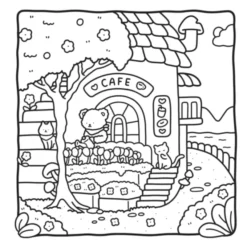 Malbuch - Cozy Corner
