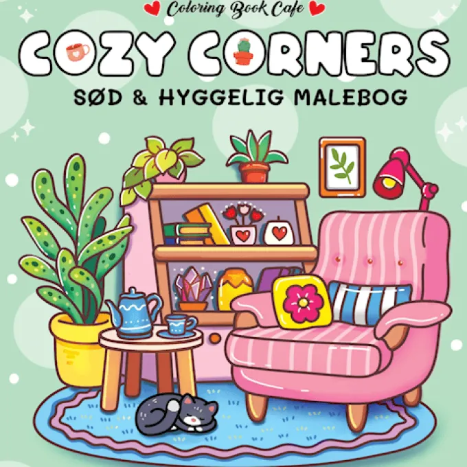 Malbuch - Cozy Corners