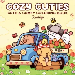 Malbuch - Cozy Cuties