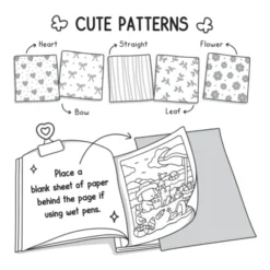 Malbuch - Cozy Cuties