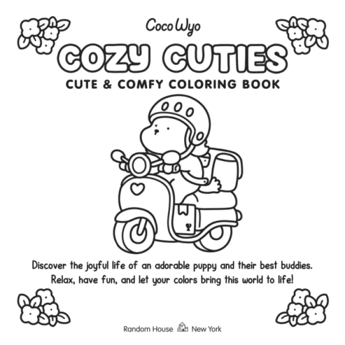 Malbuch - Cozy Cuties