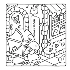 Malbuch - Cozy Cuties