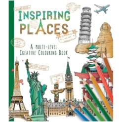 Malbuch - Inspiring Places