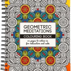 Malbuch Mindfulness Geometrisch - 64 Seiten