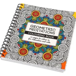 Malbuch Mindfulness Geometrisch - 64 Seiten
