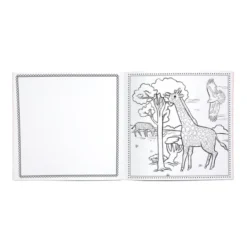Malbuch - Wilde Tiere