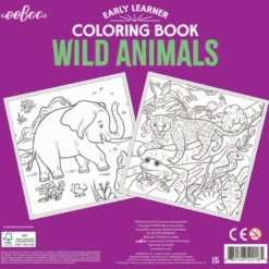 Malbuch - Wilde Tiere