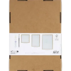 Mal-Set mit 3 Leinwänden – Pastell
