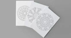 Mandalas Malbuch - Jahreszeiten