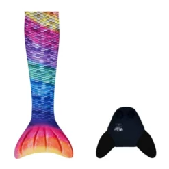Meerjungfrauenflosse & Monoflosse, Rainbow (XS+S)