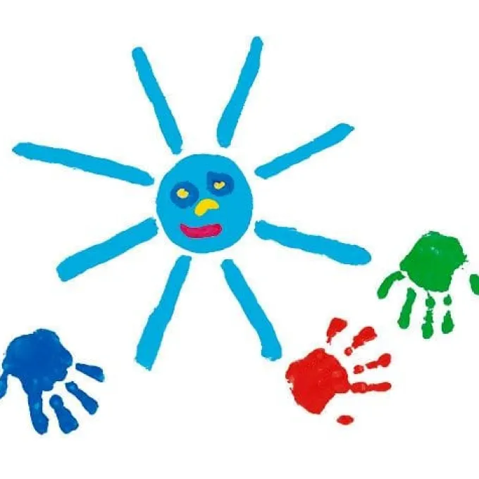Meine erste Fingerfarbe