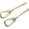 Metallhaken mit Schraubgewinde, 2 Stk.